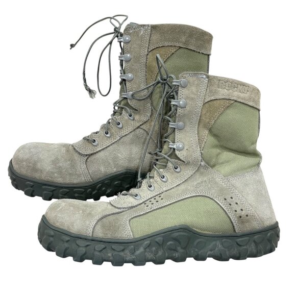 Rocky Mens Military Special Ops Steel Toe Combat Boots Size 12 - Picture 2 of 11